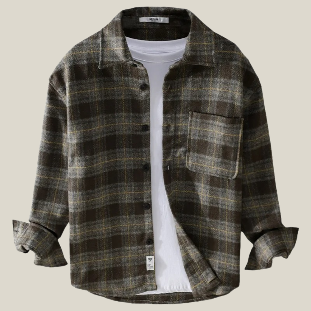 Oakern Ironwood Heavyweight Flannel Shirt