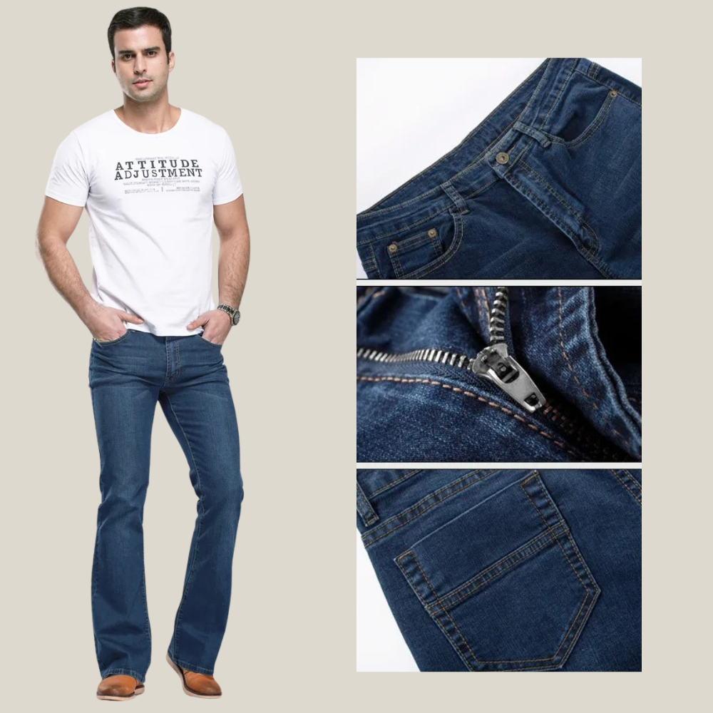 Oakern Stretch Denim Jeans Pants