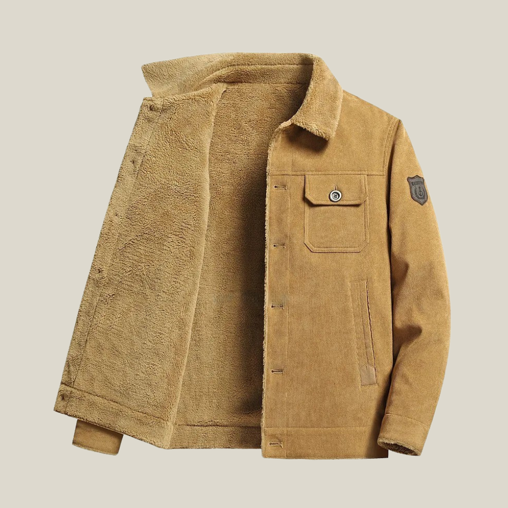 Oakern Sherpa-Lined Corduroy Jacket