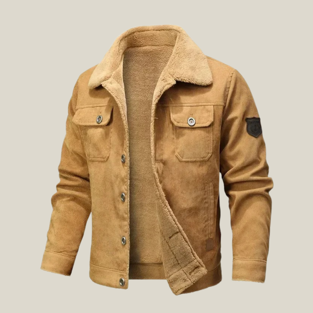 Oakern Sherpa-Lined Corduroy Jacket