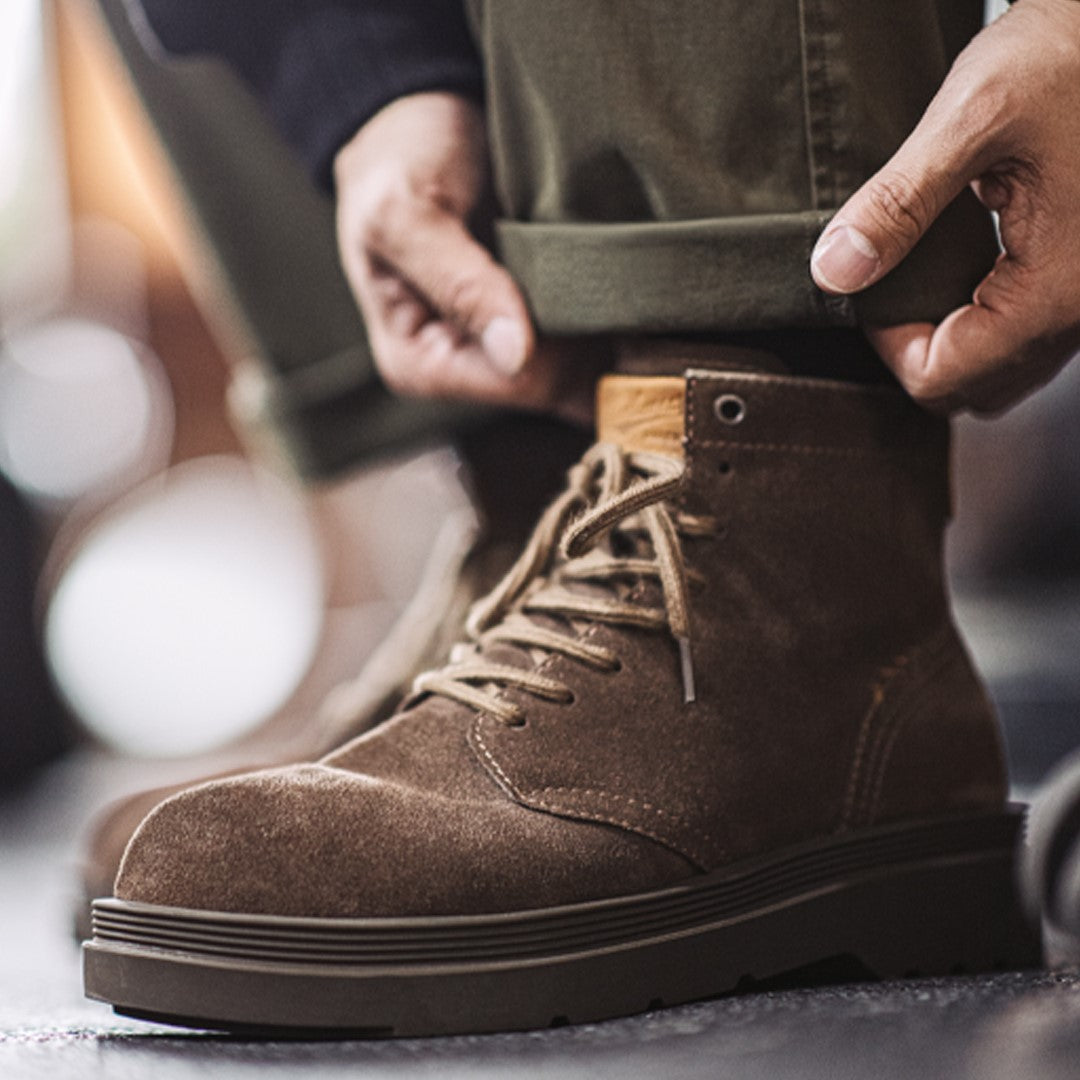 Oakern Suede Leather Boots - The Challenger