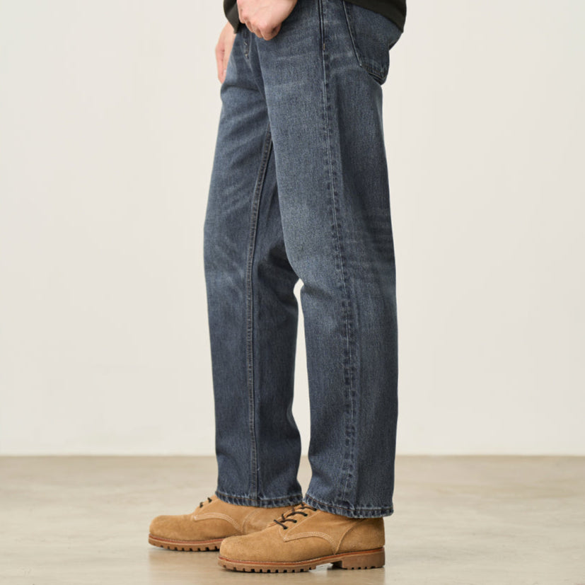 100% Cotton Oakern Classic Straight-Leg Denim Jeans Pants