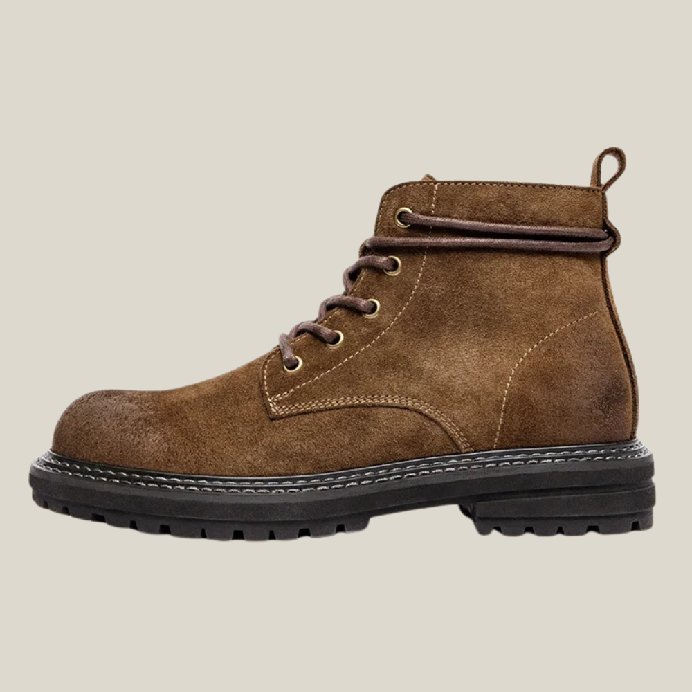 Oakern Combat Suede Leather Boots