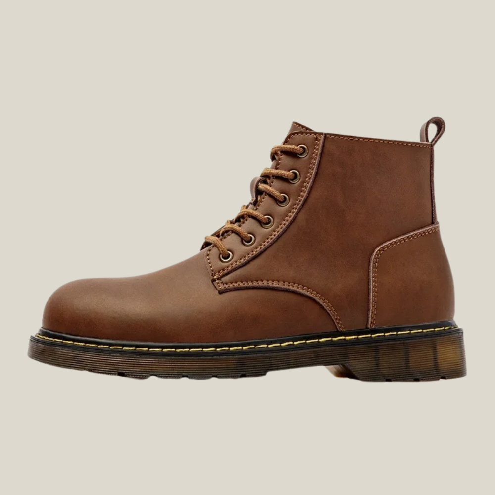 Oakern Combat Leather Boots - The Hero