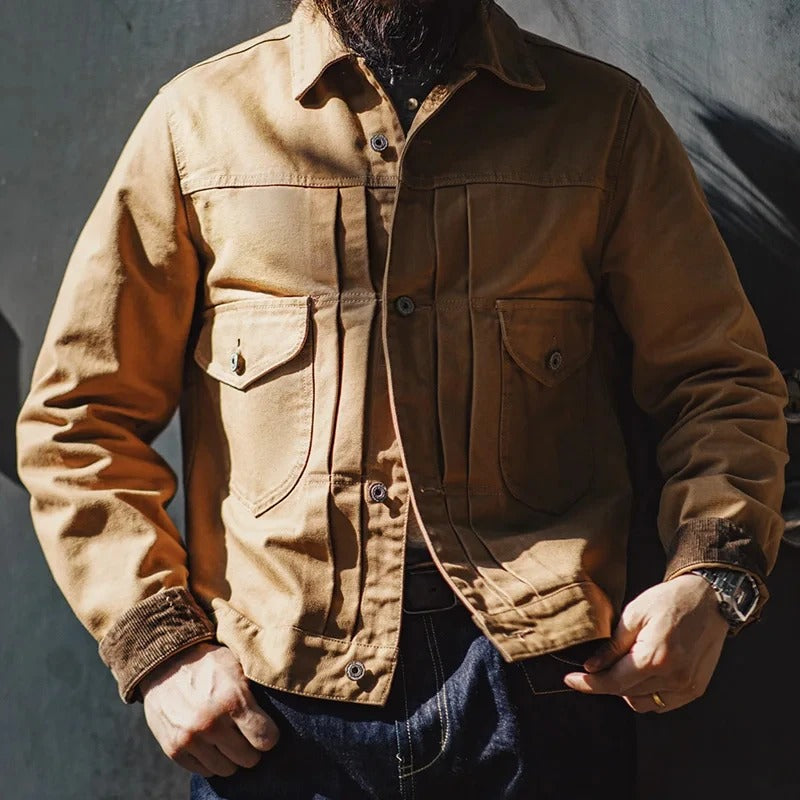 Canvas Chore Workwear Jacket - Oakern