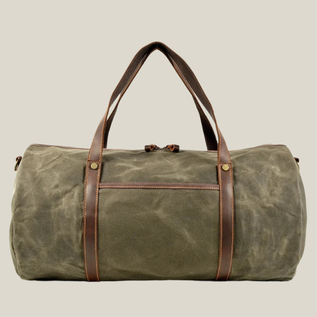 Oakern Expedition Weekender – Waxed Canvas Duffel Bag