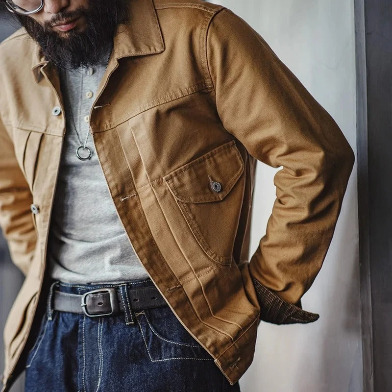 Canvas Chore Workwear Jacket - Oakern