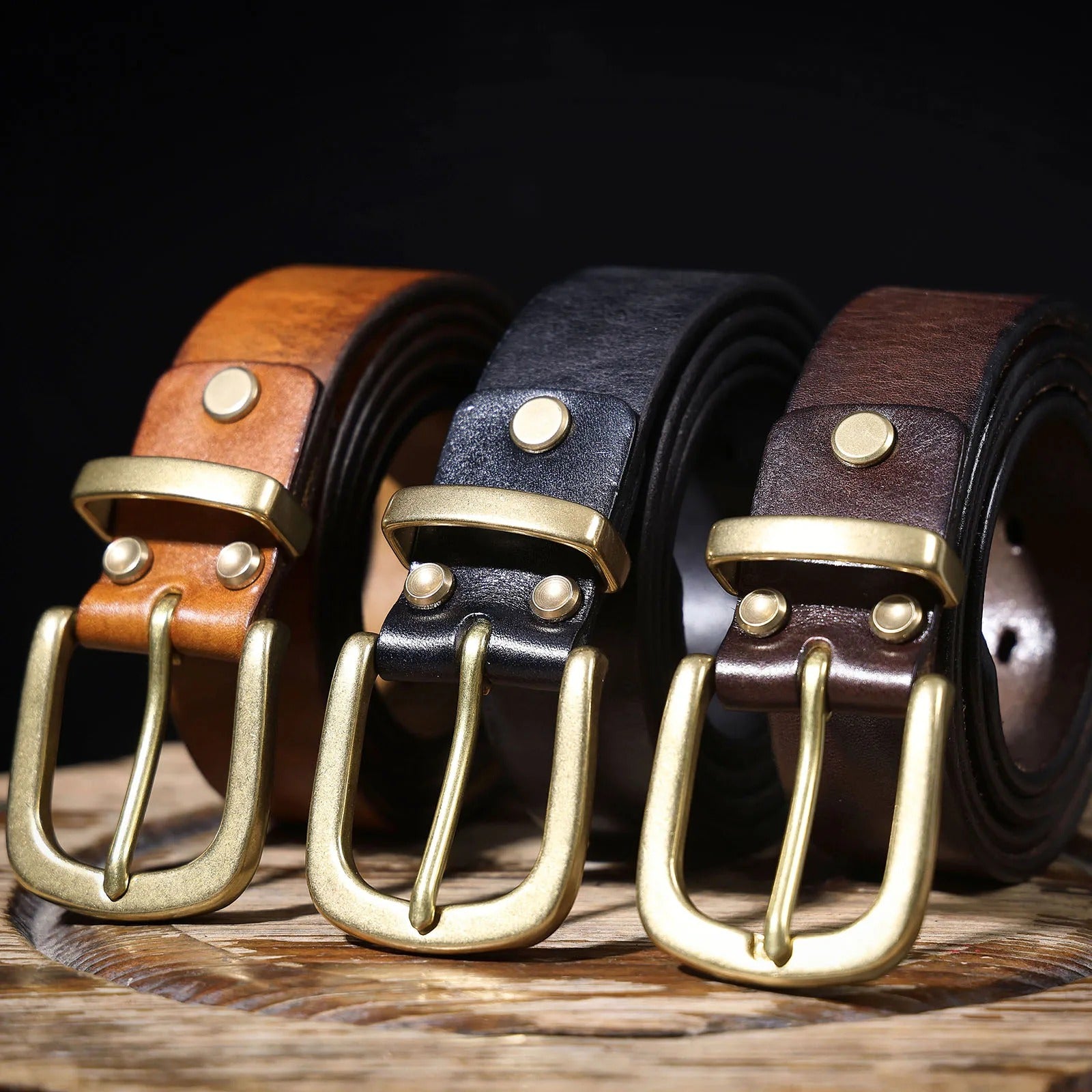 IronHide Leather Belt - Oakern