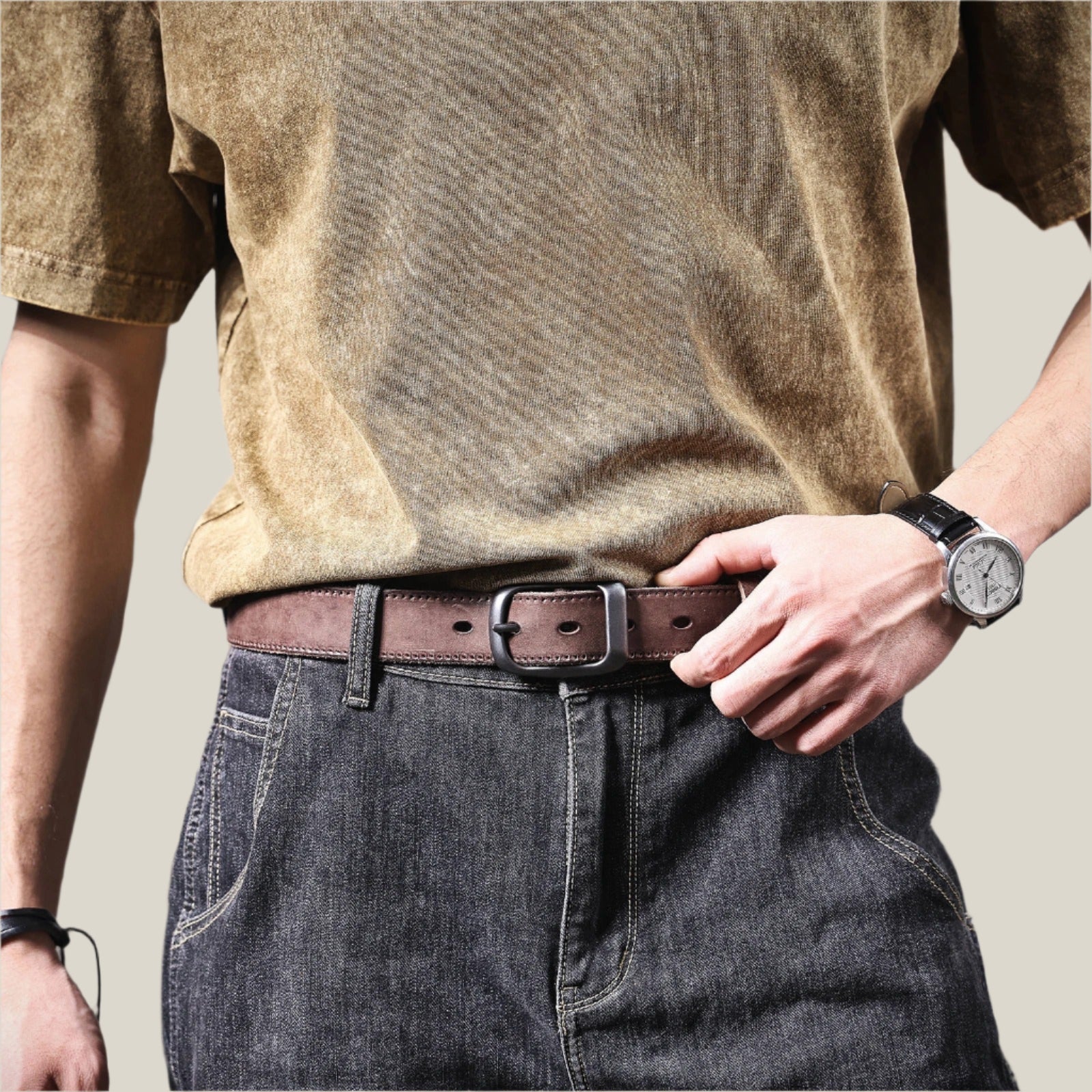 Signature Leather Belt - Oakern