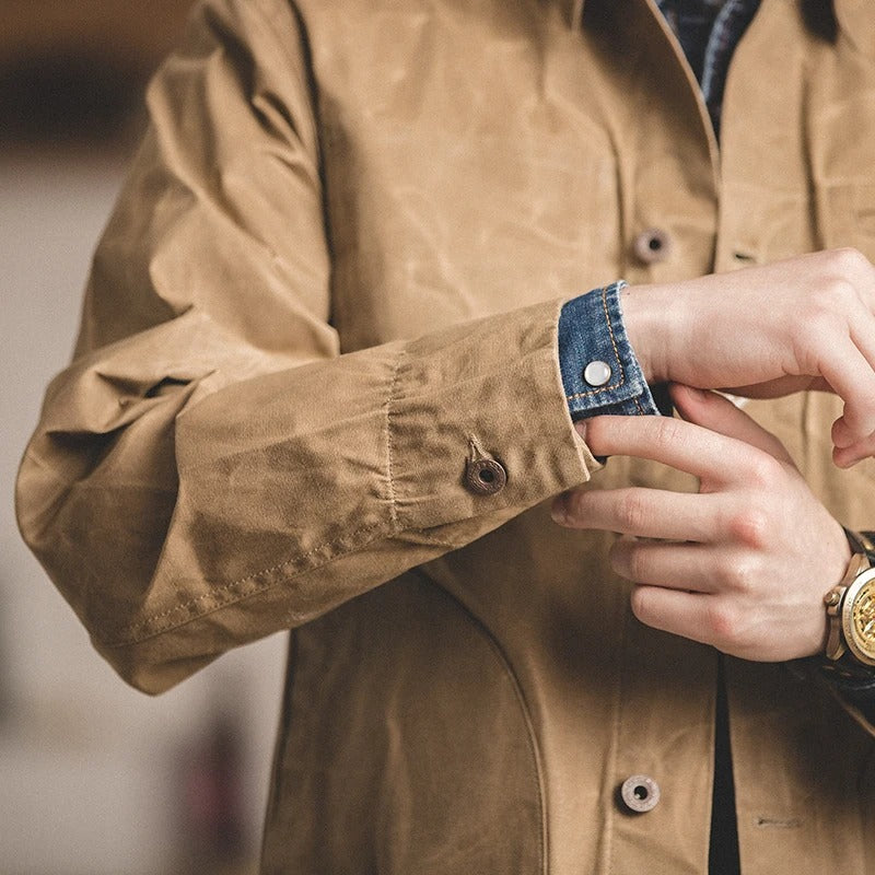 Vintage Waxed Canvas Jacket - Oakern