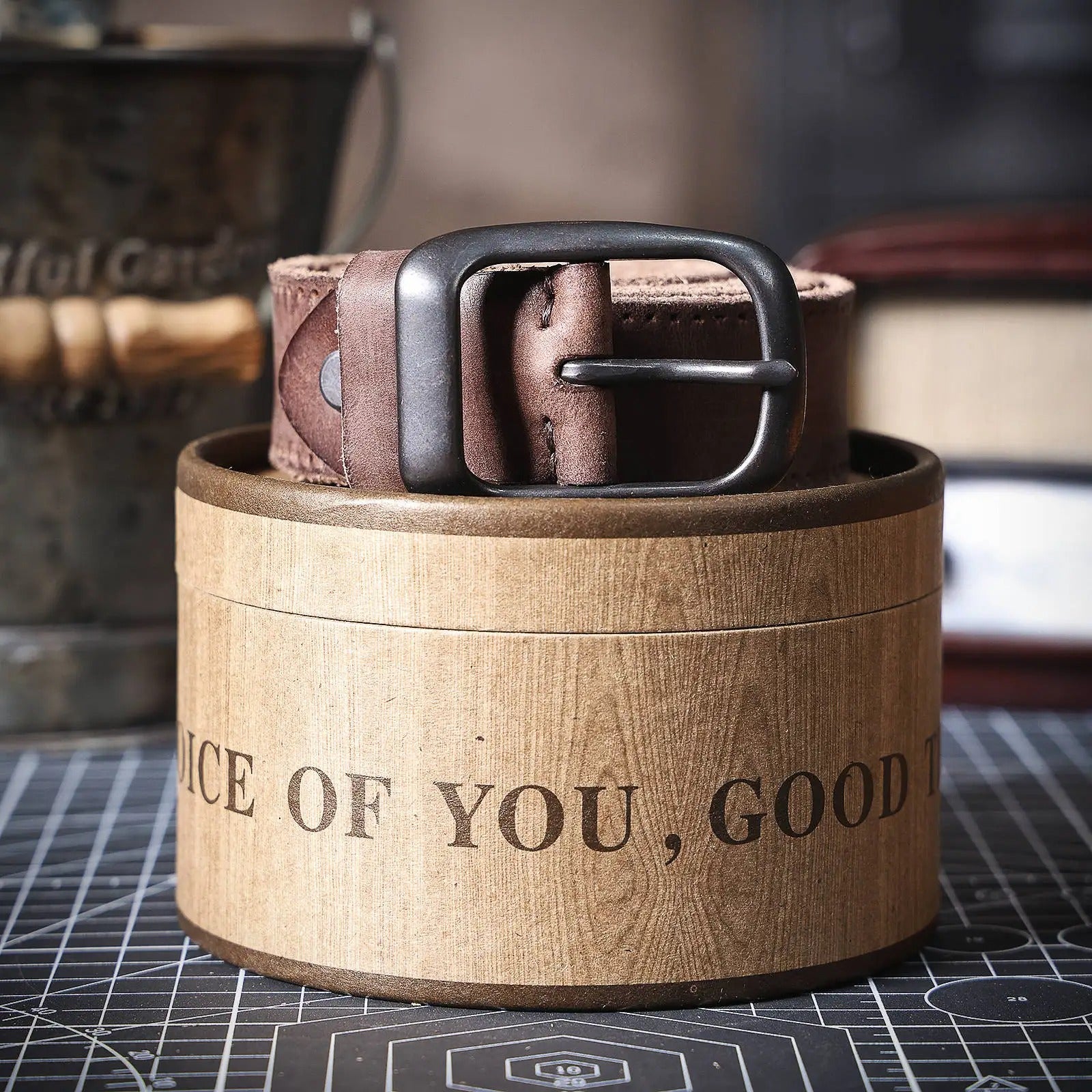 Signature Leather Belt - Oakern