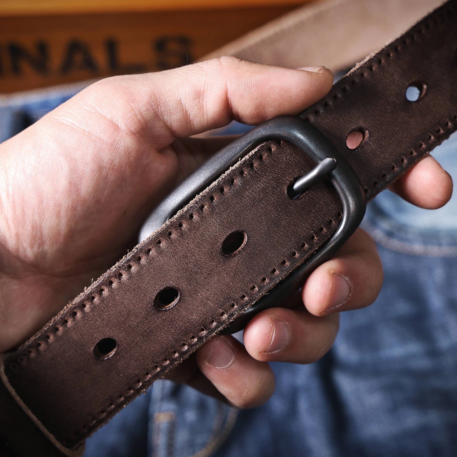 Signature Leather Belt - Oakern