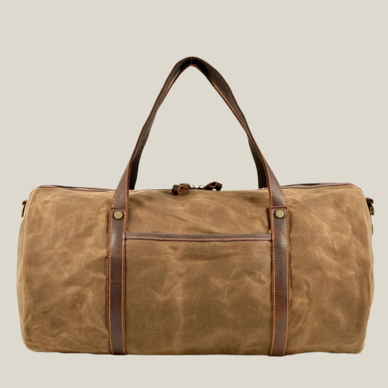 Oakern Expedition Weekender – Waxed Canvas Duffel Bag