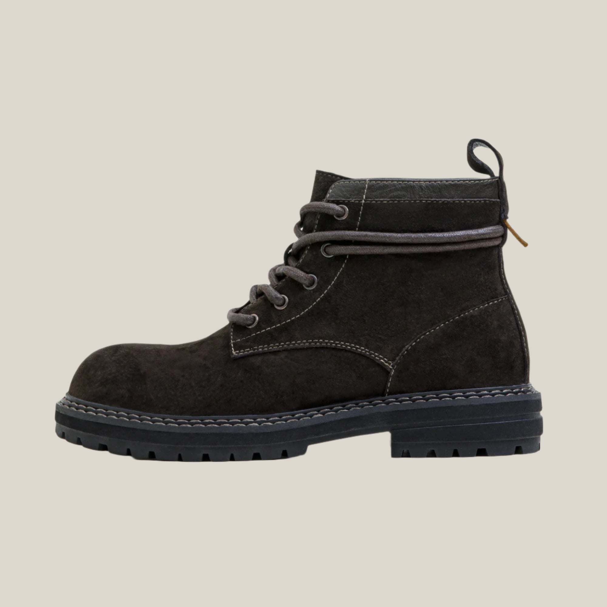 Oakern Combat Suede Leather Boots