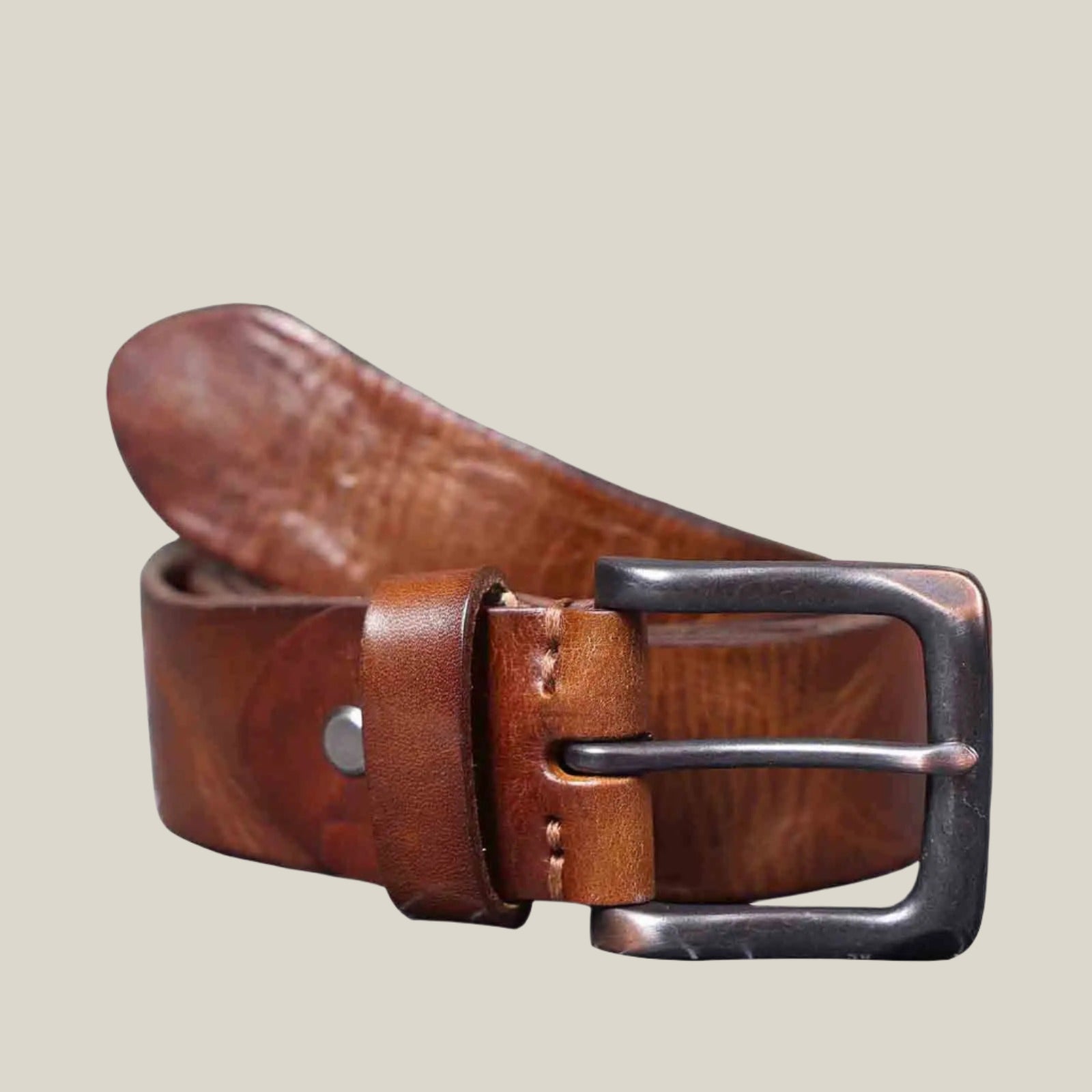 Redwood Leather Belt - Oakern