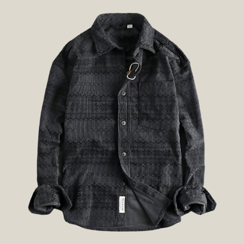 Oakern Frontier Patterned Cotton Shirt