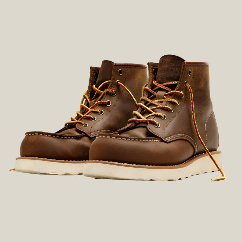 Oakern Moc Toe Leather Boots – The Diplomat